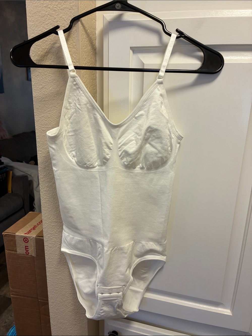 HeyShape White Shapewear Bodysuit NWT